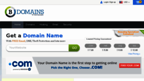 What Bdomains.com website looked like in 2015 (9 years ago)
