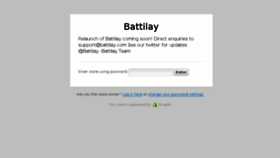 What Battilay.net website looked like in 2015 (9 years ago)