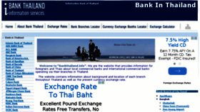 What Bankthailand.info website looked like in 2015 (9 years ago)