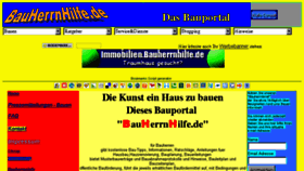What Bauherrnhilfe.de website looked like in 2015 (9 years ago)