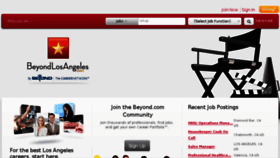 What Beyondlosangeles.com website looked like in 2015 (9 years ago)
