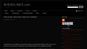 What Bheadlines.com website looked like in 2015 (9 years ago)