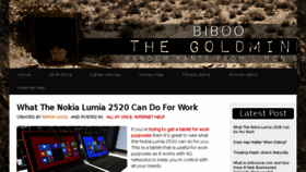 What Biboo.net website looked like in 2015 (9 years ago)