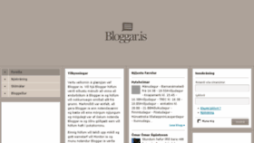 What Bloggar.is website looked like in 2015 (9 years ago)