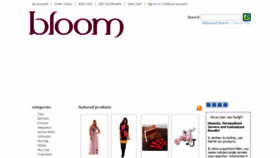 What Bloommaternity.net website looked like in 2015 (9 years ago)