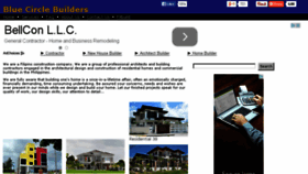 What Bluecirclebuilders.com website looked like in 2015 (9 years ago)