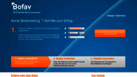 What Bofav.de website looked like in 2015 (9 years ago)