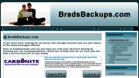 What Bradsbackups.com website looked like in 2015 (9 years ago)