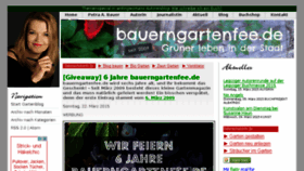 What Bauerngartenfee.de website looked like in 2015 (9 years ago)