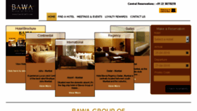 What Bawahotels.com website looked like in 2015 (9 years ago)