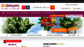 What Bebloom.fr website looked like in 2015 (9 years ago)