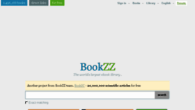 What Bookzz.org website looked like in 2015 (8 years ago)