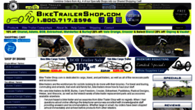 What Biketrailershop.com website looked like in 2015 (8 years ago)