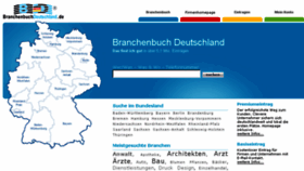 What Branchenbuchdeutschland.de website looked like in 2015 (9 years ago)