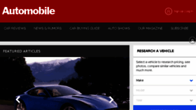 What Blogs.automobilemag.com website looked like in 2015 (9 years ago)