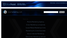 What Biwmarketing.com website looked like in 2015 (8 years ago)