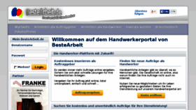 What Bestearbeit.de website looked like in 2015 (8 years ago)