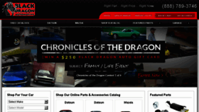 What Blackdragonauto.com website looked like in 2015 (8 years ago)