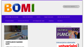 What Bomi.si website looked like in 2015 (8 years ago)