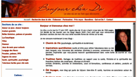 What Bonjourchezdo.com website looked like in 2015 (8 years ago)