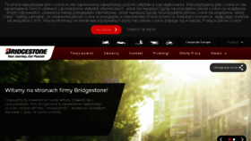 What Bridgestone.pl website looked like in 2015 (8 years ago)