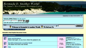 What Bermudaisanotherworld.org website looked like in 2015 (8 years ago)