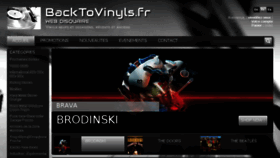 What Backtovinyls.fr website looked like in 2015 (8 years ago)