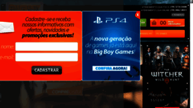 What Bigboygames.com.br website looked like in 2015 (8 years ago)