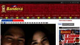 What Bandera.ph website looked like in 2015 (8 years ago)