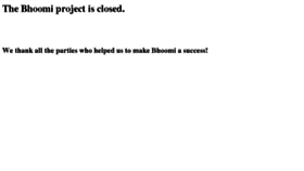 What Bhoomi.lk website looked like in 2015 (8 years ago)