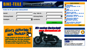What Bike-teile.de website looked like in 2015 (10 years ago)
