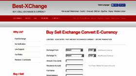 What Best-xchange.com website looked like in 2015 (8 years ago)