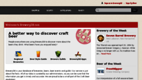 What Brewerydb.com website looked like in 2015 (8 years ago)