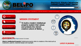 What Belipo.bz website looked like in 2015 (8 years ago)