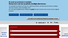 What Banden-pneus-online.nl website looked like in 2015 (8 years ago)
