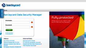 What Barclaycarddatasecuritymanager.co.uk website looked like in 2015 (8 years ago)