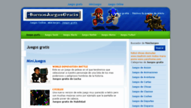 What Buenosjuegosgratis.com website looked like in 2015 (8 years ago)