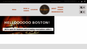 What Babbopizzeria.com website looked like in 2015 (8 years ago)