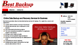 What Bestbackup.net website looked like in 2015 (8 years ago)