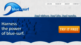 What Blue-surf.net website looked like in 2015 (8 years ago)