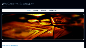 What Bhutanlot.net website looked like in 2015 (8 years ago)