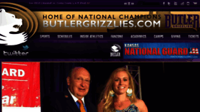 What Butlergrizzlies.com website looked like in 2015 (8 years ago)