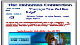 What Bahamasconnection.com website looked like in 2015 (8 years ago)