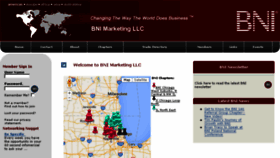 What Bnimarketing.com website looked like in 2015 (8 years ago)