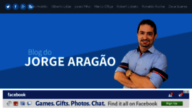 What Blogdojorgearagao.com.br website looked like in 2015 (9 years ago)