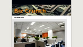 What Bizcrunch.net website looked like in 2015 (8 years ago)
