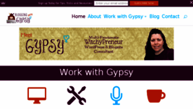 What Bloggingwithgypsy.com website looked like in 2015 (8 years ago)