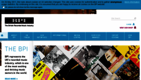 What Bpi.co.uk website looked like in 2015 (9 years ago)