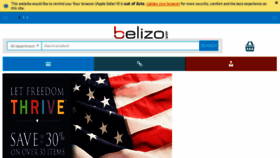 What Belizo.net website looked like in 2015 (8 years ago)