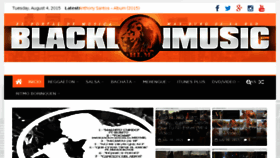What Blacklionmusic.com website looked like in 2015 (8 years ago)